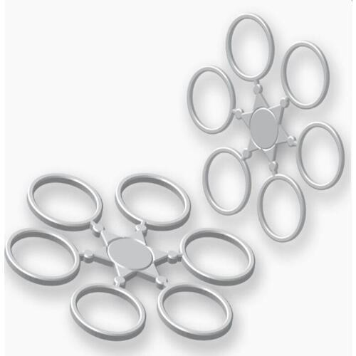 40PCS Carp Fishing Bait Band Accessories For Carp Fishing Pellets Bait Screw Bands Bait Elastic Bands Transparent Bait Holder