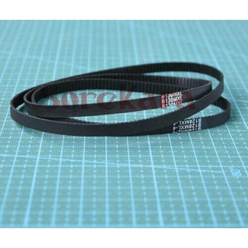5PCS Rubber MXL Timing Belt Length 254mm-284mm 3D Printer Belt Closed Loop