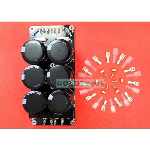 6*10000uF/80V Two Parallel High Quality Amplifier Power Supply Board