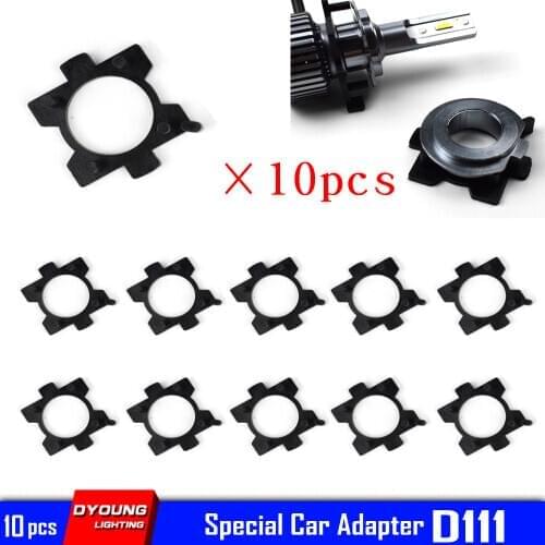 For Mitsubishi Mazda Headlight H7 Led Adapter Adaptador Bulb Socket Car Special Base Light Booster Retainer 10Pcs/Lot D111