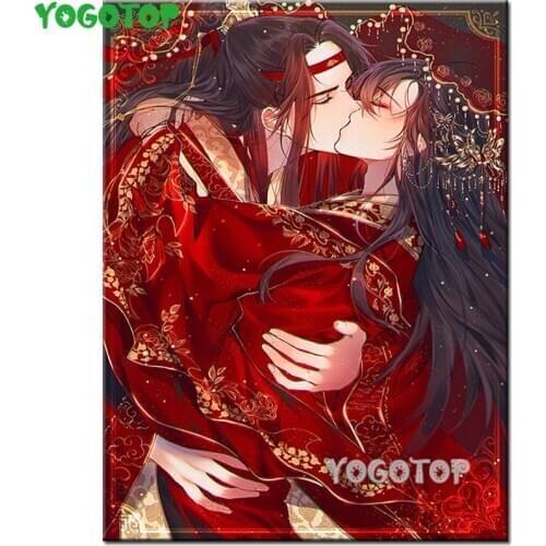 Diy Diamond Painting Mo Dao Zu Shi Figure Wei Wuxian Lan Wangji Full Drill 5d Cross Stitch Kits Diamond Mosaic Embroidery YY4782