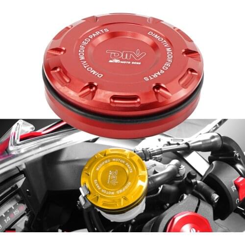 For BMW S1000RR 2009-2017 S1000R 2014-2017 Motorcycle Front Brake Fluid Reservoir Cover 52mm