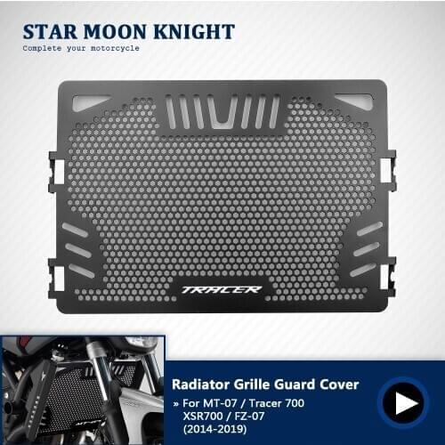 For Yamaha MT-07 Tracer 700 XSR700 FZ-07 2014-2019 2018 17 16 Motorcycle Radiator Protective Cover Grill Guard Grille Protector