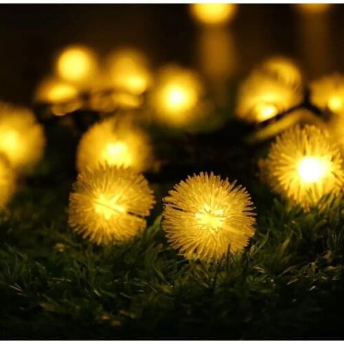 Solar String Fairy Lights 5 M 20LED 7m 50led Waterproof Solar Power Solar Lights for Outdoor Gardens Homes Christmas Party