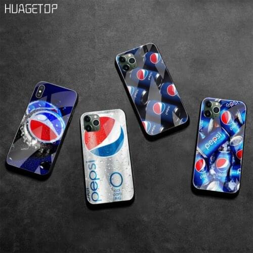 HUAGETOP Sports cola drink Custom Soft Phone Case Tempered Glass For iPhone 11 Pro XR XS MAX 8 X 7 6S 6 Plus SE 2020 case