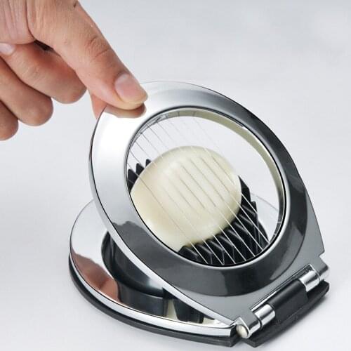 Creative Zinc Alloy Egg Cutter Splitter Preserved Egg Splitter Kitchen Gadgets