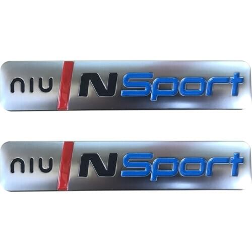 Logo Card Sticker Nameplate Apply For Niu N U M Series