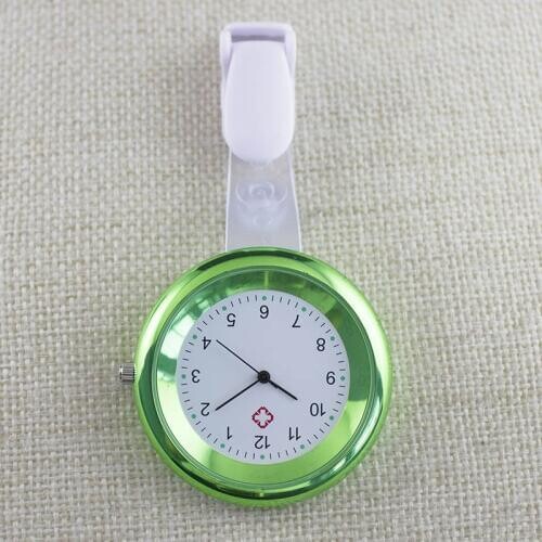New Nurse Watch Brooch Silicone Clip Infection Control Design Nurse Doctor Paramedic Brooch Fob Watch SCI88