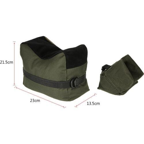 Outdoor Tactical Front&Rear Sandbag Hunting Shooting Rifle Support Oxford Cloth Unfilled Package Free Shipping