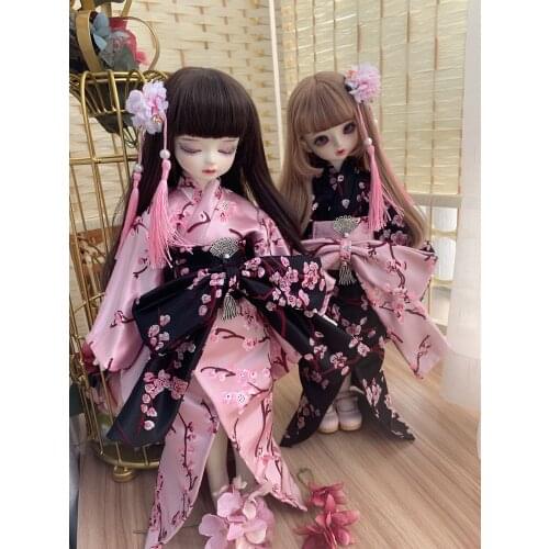 1/6 1/4 1/3 scale BJD clothes accessories ancient costume Japanese kimono yukata for BJD/SD YOSD MSD SD13 doll C0455