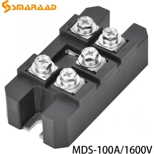 MDS 100A 1600v Regulator For Wind Generators No Break Controller 3-Phase Rectifier Bridge Module 5 Terminals Generator Starter