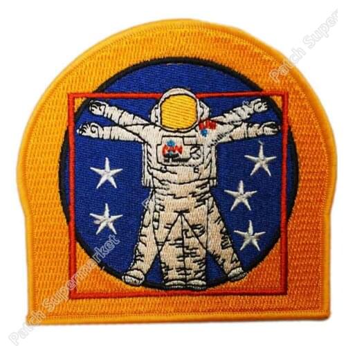 4" EVA SHUTTLE ISS GSFC SPACE EMBROIDERED sew applique iron on shoulder patch movie tv Patch Wholesale