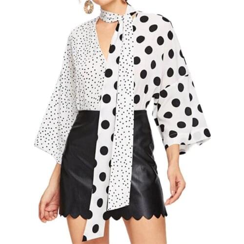 Женские шифоновые рубашки YINGAICONG China At AliExpress