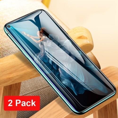 Tempered Glass For Huawei Honor 20 Pro 10i 9X Nova 5i Pro 5 4 3 P20 Lite 2019 Full Glue Screen Protector Protective Film YAL-L21
