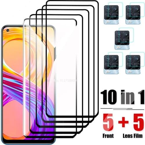 Tempered Glass For Oppo Realme 8 Pro 7 5G 6 X7 7i 6i Camera Screen Protector Protective Glass On Realme GT Neo Flash 8Pro Film