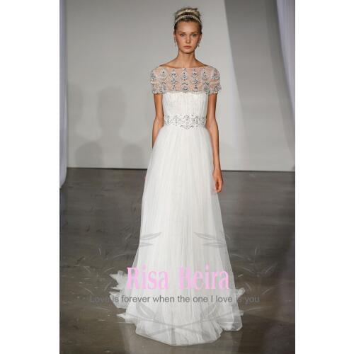 Free shipping 2016 new fashion luxury crystal sexy backless vestidos long elegant Star Style wedding party gown celebrity dress