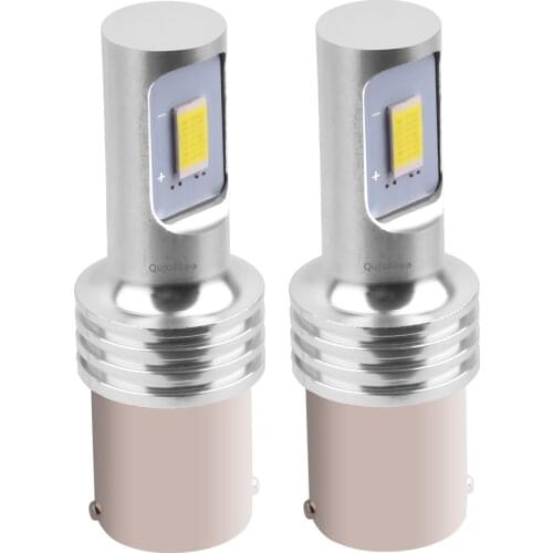 2PCS 1156 BA15S P21W 7506 Super Bright CSP 3570 LED Car Tail Brake Bulb Auto Reverse Lamp Turn Signals Daytime Running Light