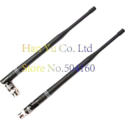 2pcs OEM 10.1" Antenna BNC Connectors for SHURE UHF Wireless Receiver 774-865MHz