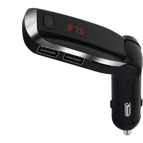 Car Fm Transmitter Carcar Fm Transmitter Car Kit Hands Free Mp3 Player Wireless Radio AUX Car Charger M7 Double USB SD