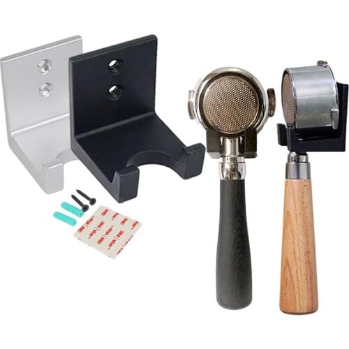 51MM/54MM/58MM Coffee Bottomless Portafilter Wall Rack Coffee Filter Holder Tamper Wall Mounted Rack Holder