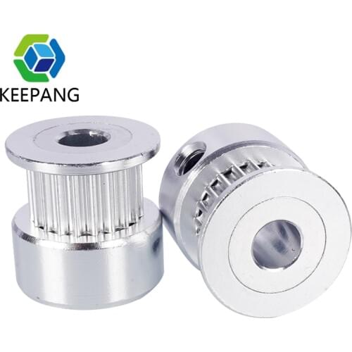 3D Printer Parts GT2 Timing Pulley 2GT 16 20 Teeth Aluminum Bore 5mm 8mm Synchronous Wheels Gear Part For Width 6mm 10mm
