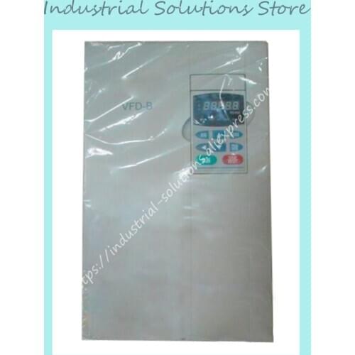 Inupt 3PH 220V Output 3PH Inverter Series B VFD185B23A 0~240V 75A 0.1~400Hz 18.5kW 25HP New Original