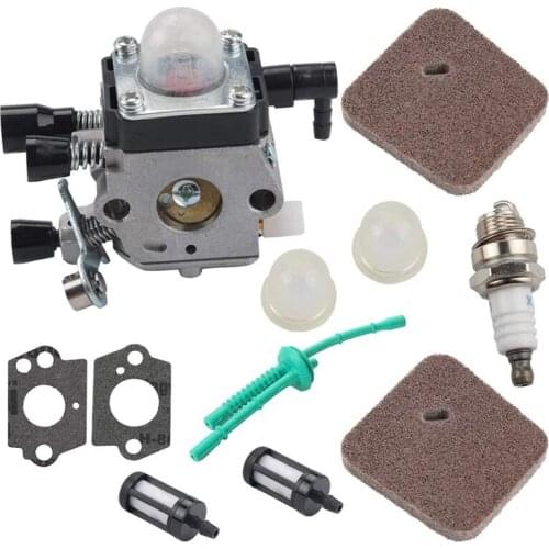 HS45 FS38 Carburetor is Suitable for STIHL C1Q-S97 C1Q-S186 FS46 FS55 KM55 FS45 FS45C FS46C FS55C FS55R FS55RC Weeder