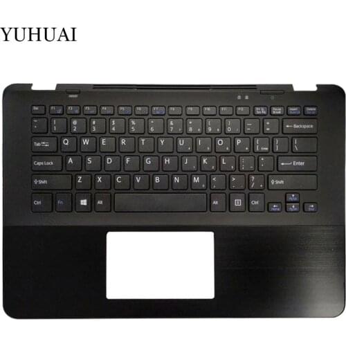 US laptop keyboard for SONY Vaio SVF14A13CX SVF14A14CX SVF14A15CX SVF14A13CXB SVF14A14CXB SVF14A15CXB SVF14A16CXB Palmrest upper