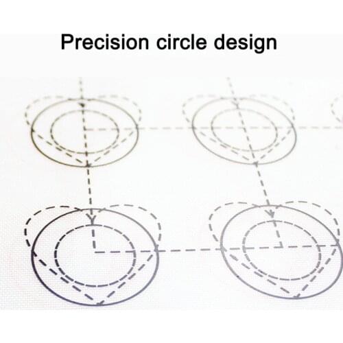 Silicone Pad Non-stick Mat Oven Pasta Baking Tools Dough Cake Bakeware SUB Sale