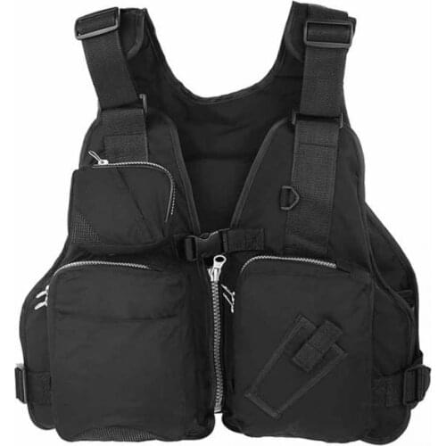 Outdoor Sport Fishing Life Vest Breathable Foam Swimming Life Jacket Men Adjustable Safety Waistcoat Fishing Accessory