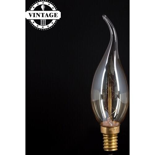 LightInBox Fixtures Glass LED Edison Bulb 40W 220V Pendant Lamps Vintage Retro E14 Incandescent Light Lamp Bulb