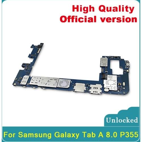 TDHHX 100% Original Mainboard Mainboard Logic Board For Samsung Galaxy Tab A 8.0 P355 Motherboard With Android System