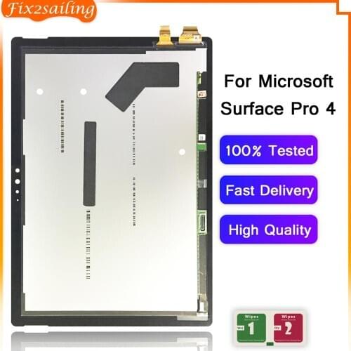 LCD Display For MicroSoft Surface Pro 4 1724 Touch Screen Digitizer Assembly for Microsoft Pro 4 LCD Replacement 12.3