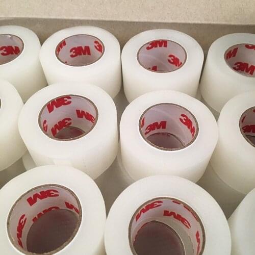 1rolls 2.4cm*8m taping Hyperentilation 3m medical transparent PE tape double eyelid glue beautiful eyes applique