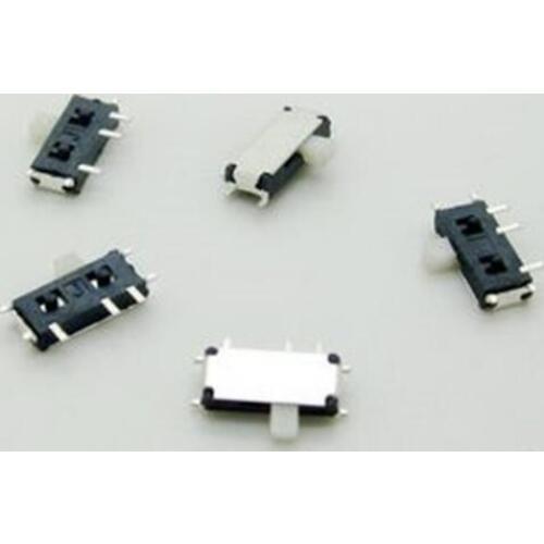10PCS MSK-12C01-07 (1P2T) 7Pin foot SMT SMD Stubbs 2 Position Power Mico Switch