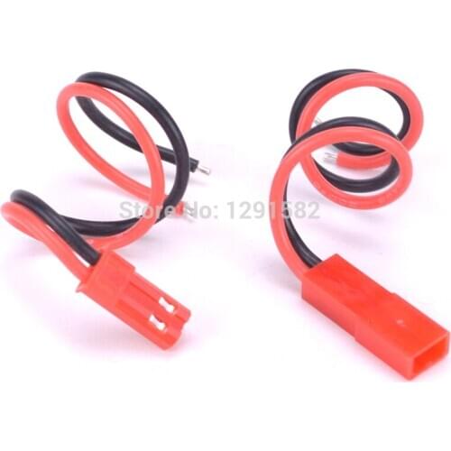 100mm 10cm JST 2 Pin Connector Plug Lead Wire For RC Lipo Battery