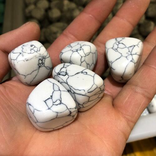 200g Natural white turquoise raw stone can heal