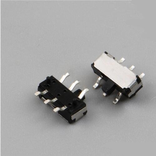 5PCS small dial switch 6 feet 2 positions switch mini type MSK-22D14
