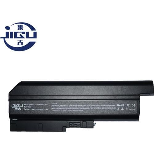 JIGU New 9Cells 6600mah Laptop Battery For IBM ThinkPad R60 R60e T60 T60p For Lenovo R500 T500 W500