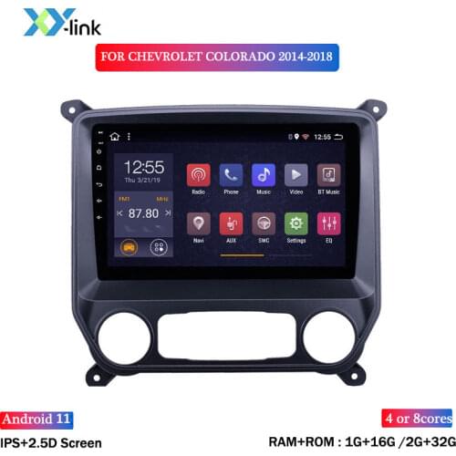 10.1 inch Android 8.1 car GPS Navigation Radio for 2014-2018 Chevrolet Colorado car multimedia video player bluetooth no 2 din