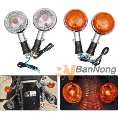 Free shipping motorcycle turn signal signaling lights For Yamaha Vstar XVS XV400 XV650 XV1100 XV1300 V-MAX 1200