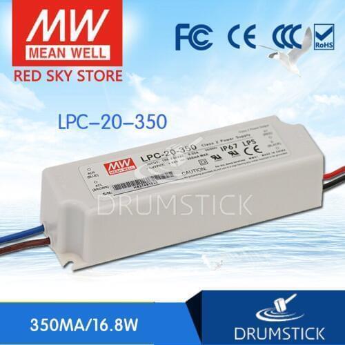 Steady MEAN WELL LPC-20-350 48V 350mA meanwell LPC-20 48V 16.8W Single Output LED Switching Power Supply