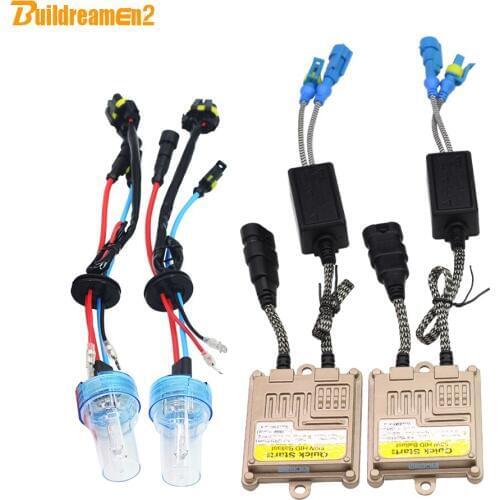 Buildreamen2 880 881 55W Auto Light HID Xenon Kit AC Ballast Lamp Conversion Car Headlight DRL Fog Lamp 3000K 4300K 6000K 8000K