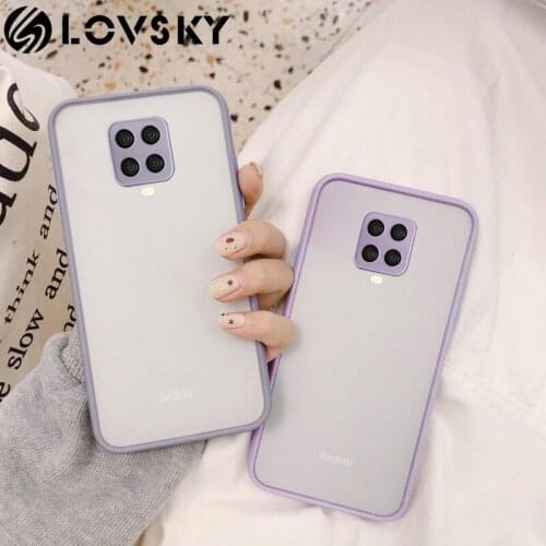 Camera Shield Hard Phone Case For Xiaomi Mi 10T 9T Pro Note 10 Lite Poco X3 NFC M3 Redmi Note 9 8 Pro 9s Matte Clear Back Cover