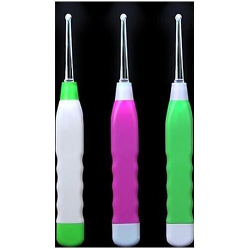 Kids LED Light Ear Remover Fast Clean Safe Painless Ear Cleaner Spoon Earpick Earwax Removal Ears Care Tool