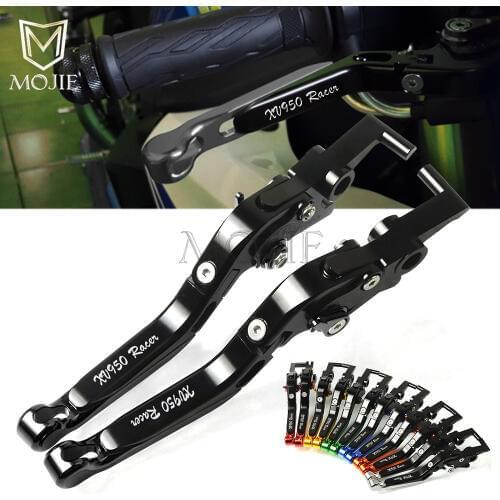For Yamaha XV 950 RACER XV950 2016-2018 2017 Motorcycle Accessories CNC Adjustable Folding Extendable Brake Clutch Levers Set