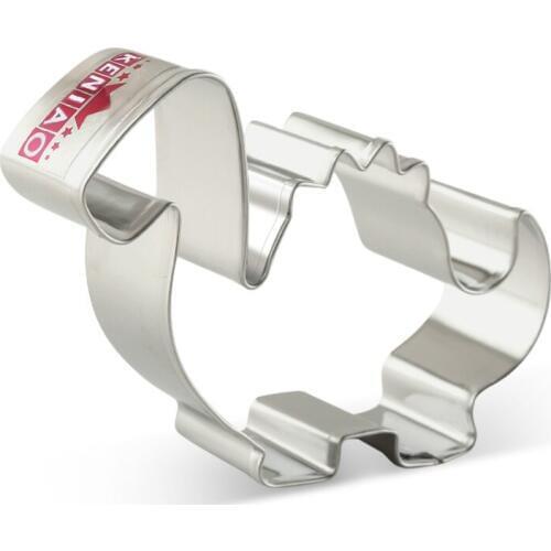 KENIAO Dinosaur Cookie Cutter Baby Dinosaur For Kids Biscuit / Fondant / Pastry / Bread Cutter - 6 x 9.1 cm - Stainless Steel