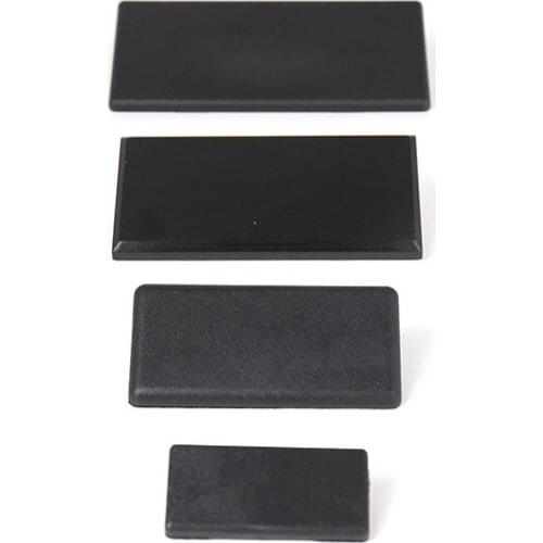 10PCS BLACK Nylon End Cap Cover Plate CNC 3D Printer Parts for 2020/2040/3030/3060/4040/4080/4545/5050/6060 EU Aluminum Profile