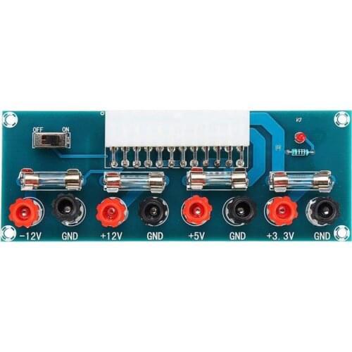 Automation Modules 24 Pin ATX Module PC Computer Power Supply Breakout Board Adapter Mk12 Smart Home Smart Electronics