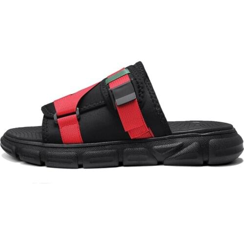 Safety de zandalias slide rasteira masculino men sandles ete sandalen verano sandals-men uomo da casa male outdoor beach sport